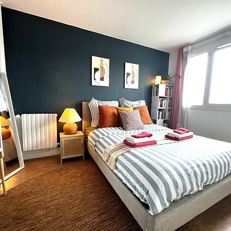 Nice 2 Bedrooms Flat, 10mn From Paris Alfortville